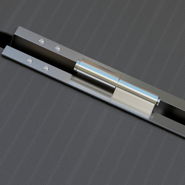 Einsteckband aus Metall für Türen