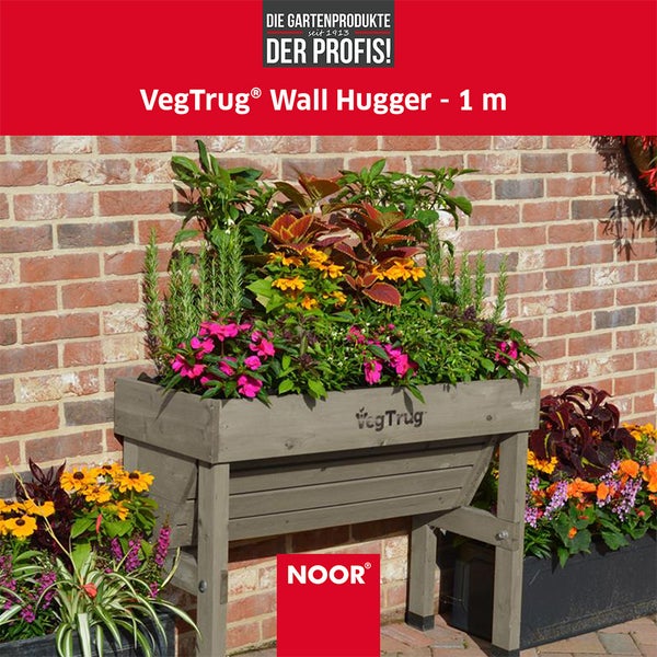 VegTrug® Wall Hugger - Grey Wash - 1,0 m (103x46x80 cm)