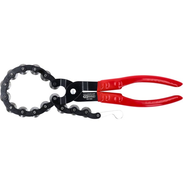KS TOOLS Auspuff-Kettenrohrabschneider für Edelstahlrohre Ø 19-83 mm - 150.1505