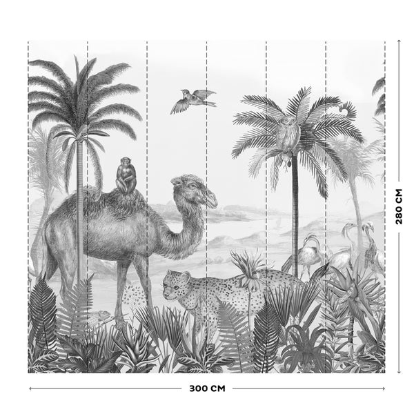 Safari - Fototapete - 280x300 cm