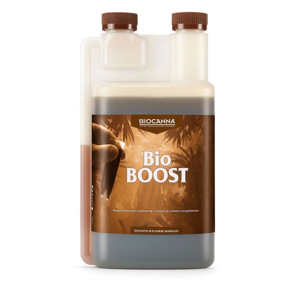 Biocanna Bio Boost Pflanzenzusatz in einer Dosierflasche