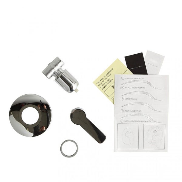 Armaturenset mit Installationsanleitung