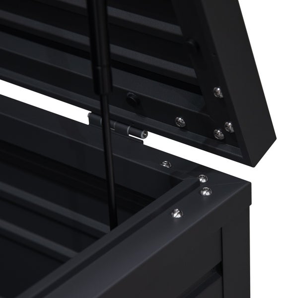 Weide Aluminium Gartenbox: Robuste 284L Aufbewahrungslösung | 100 x 64 x 46 cm
