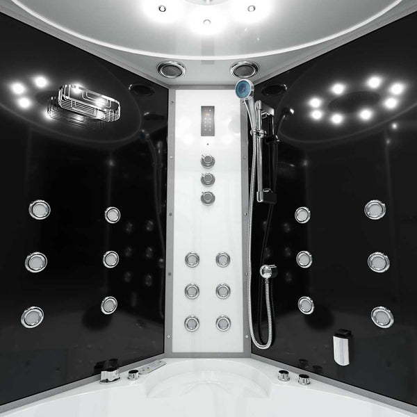 Dampfdusche Whirlpool Duschkabine K60-SW-TH-EC-SC