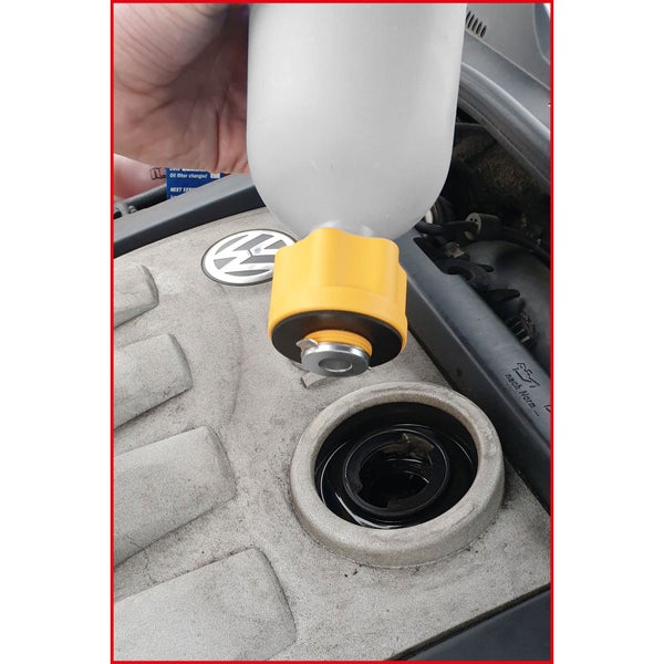 KS TOOLS MASTER Öl-Einfülltrichter-Satz mit drehbarem Winkelarm 24tlg. - 150.9130