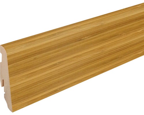 Sockelleiste FU060L1 MDF Bambus karamell 19x58x2400mm