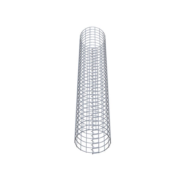 Gabionensäule Durchmesser 27 cm MW 5 x 5 cm rund - Höhe: 150 cm