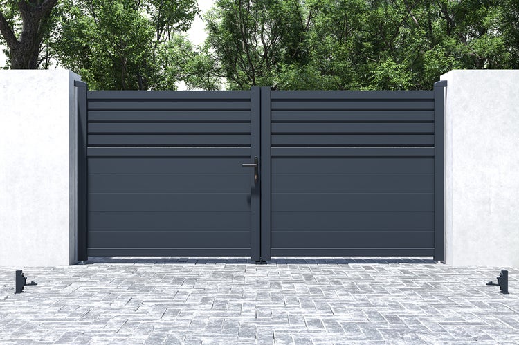 Runder Aktivkohlefilter mit den Maßen 210 mm Durchmesser und 30 mm Höhe