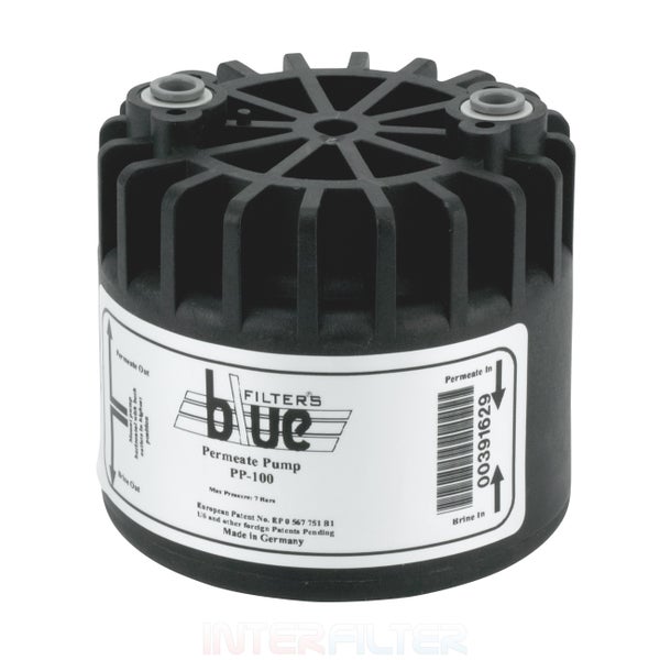 Permeatpumpe Filter's Blue PP-100 für Umkehrosmoseanlagen