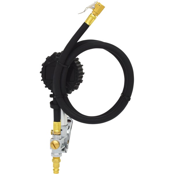 Reifenfüller mit Manometer und Schlauch