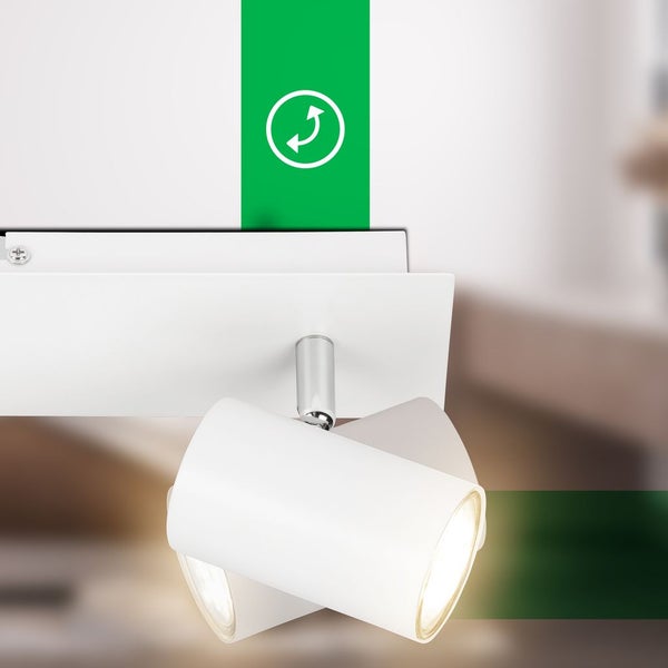 EEK A Deckenstrahler Deckenleuchte Deckenlampe Wohnzimmer Schwenkbar Flurlampe