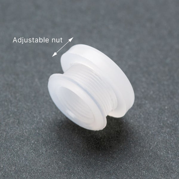 Kabeldurchführung Tülle Kabel Ø 8mm Transparent