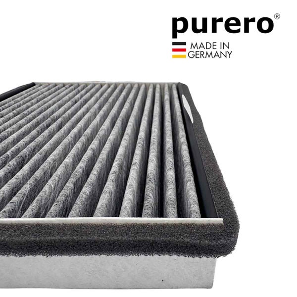 PURERO Aktivkohlefilter für Miele DKF 36-P Active Air Clean Filter