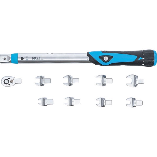 BGS Drehmomentschlüssel-Satz 6,3 mm (1/4) 10 - 50 Nm 10tlg. - 2813