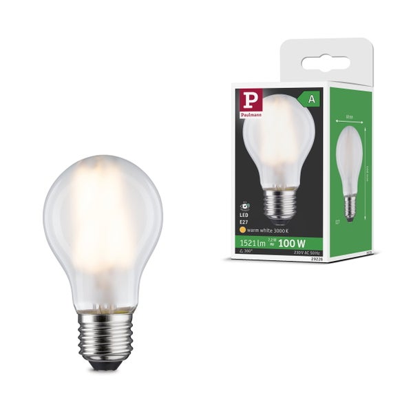 Runde LED Deckenleuchte mit flachem Design und opaler Lichtfläche zur gleichmäßigen Raumausleuchtung