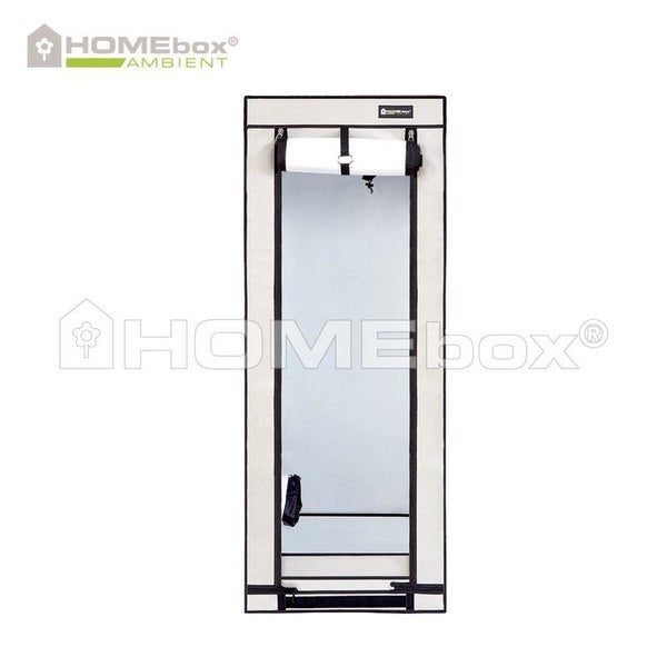 Premium Homebox Ambient Q60+ Growbox – 60x60x160 cm, Lichtdichtes Zelt mit hochwertiger Reflektionsbeschichtung & robustem Stecksystem für optimale Indoor Pflanzenzucht