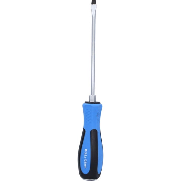 BRILLIANT TOOLS Schraubendreher Schlitz mit Schlagkappe 5,5 x 125 mm - BT031021