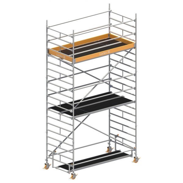 Rollgerüst mit drei Arbeitsbühnen