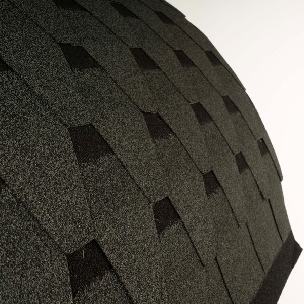 Home Deluxe - Dachschindeln für Outdoor Sauna LAHTI - Größe 101 cm - 1 Stück I Bitumen Schindeln Dachschindeln