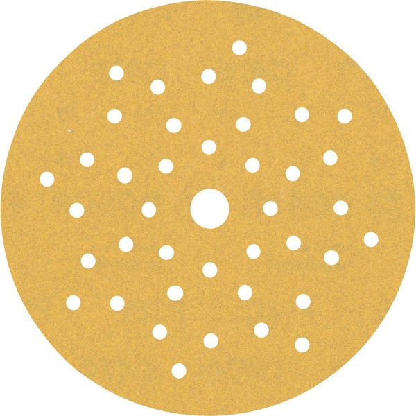 Bosch Exzenterschleifer beim Schleifen einer Oberfläche