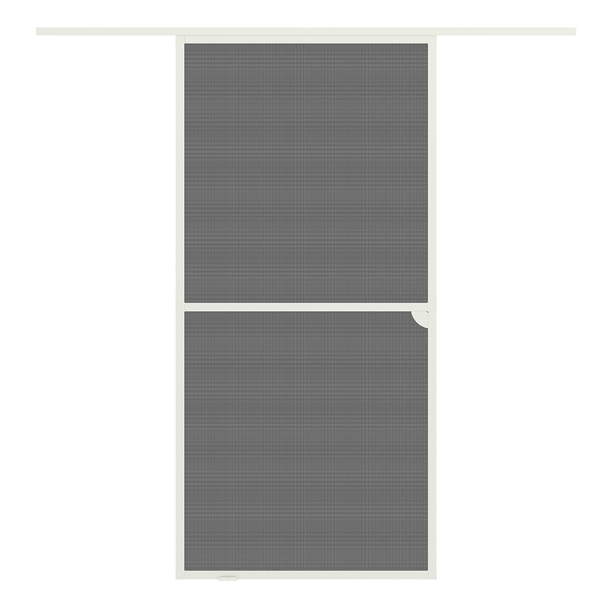 Livn Schiebetürjalousie Basic 120x240cm weiß