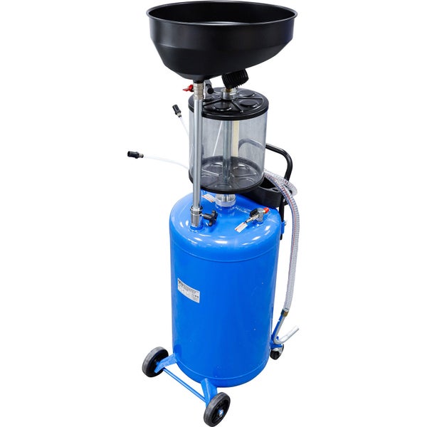 BGS Druckluft-Öl-Absauggerät mit Altöl-Aufnahmebehälter 80 l - 7003