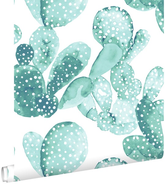 Tapete mit Kakteenmuster