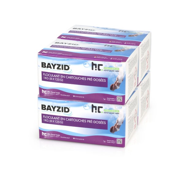 Bayzid Flockkartuschen 1 kg (8 x 125 g) Packung