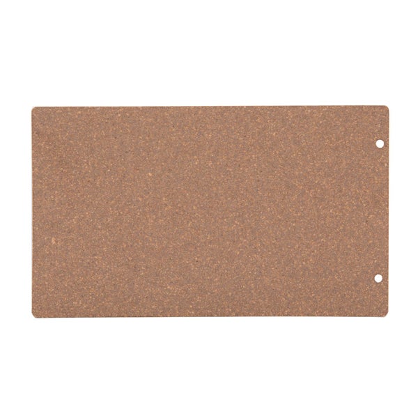 Korkplatte mit zwei Löchern