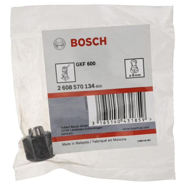 Bosch Spannmutter für GKF 600 in Verpackung