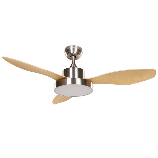 Deckenventilator mit Licht BANDERAS mit Fernbedienung Silber