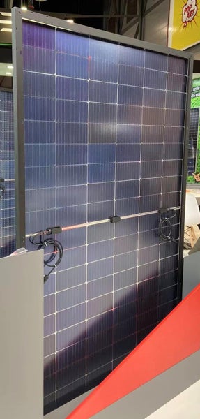 36x410Wp Solarpanel/Solarmodul/Photovoltaik Module/Full-Black/Bifacial Double Glas/36stk per Palette/0% Mwst
