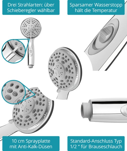 Gartenleuchte mit klarem Glas und Sockel