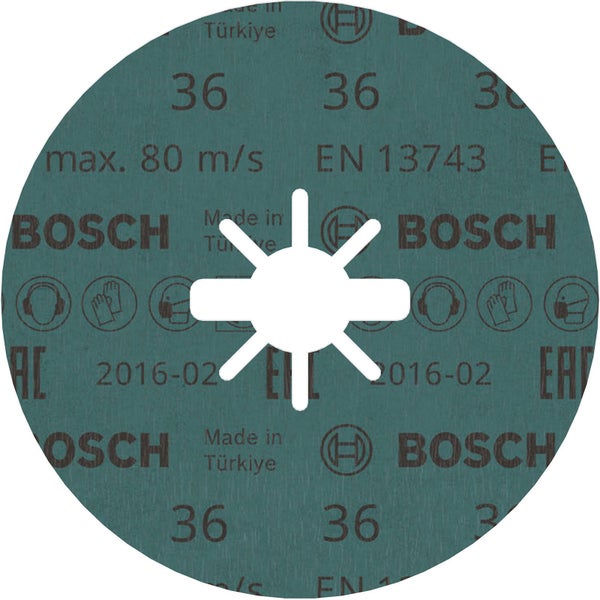 Bosch PRO R574 X-Lock Fiberscheibe 125 mm G36 - 2608619160