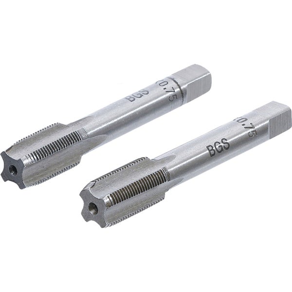 BGS Gewindebohrer Vor- und Fertigschneider M11 x 0,75 2tlg. - 1900-M11X0.75-B