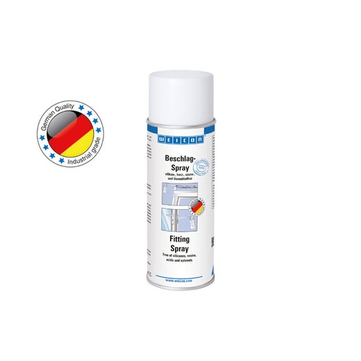 WEICON Beschlag-Spray | Schmier- und Pflegeöl | 200 ml | transparent