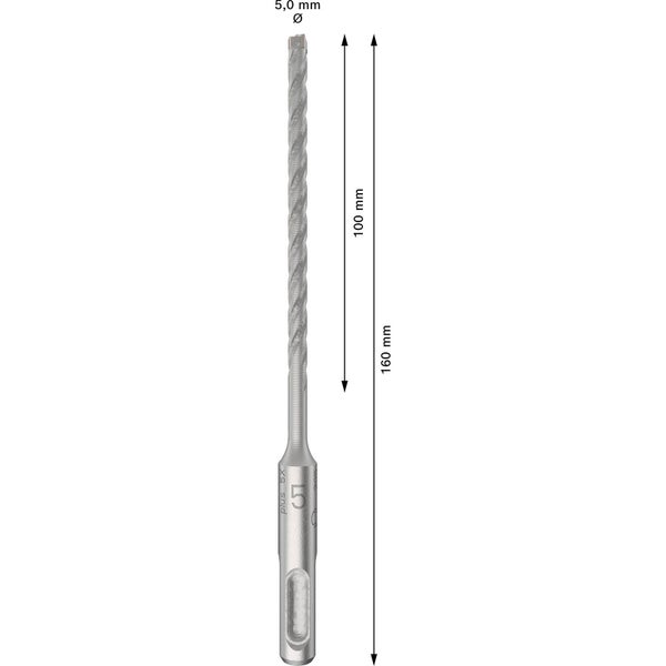 Bosch PRO SDS plus-5X Hammerbohrer 5 x 100 x 160 mm - 2608833890