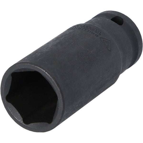 BRILLIANT TOOLS 1/2 Kraft-Stecknuss Sechskant 24 mm lang - BT022667
