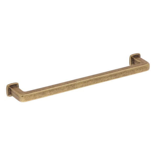 Möbelgriff Messing Antik gerade 160mm (5 Stück)