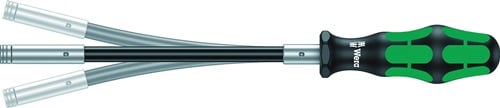 Wera Bithandhalter 393 S 1/4 mit Magnet Klingen-L.173,5 mm Kinge flexibel 3-Komponentengriff - 5028161001