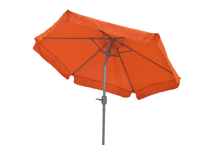 Sonnenschirm, rund 180 cm, terracotta