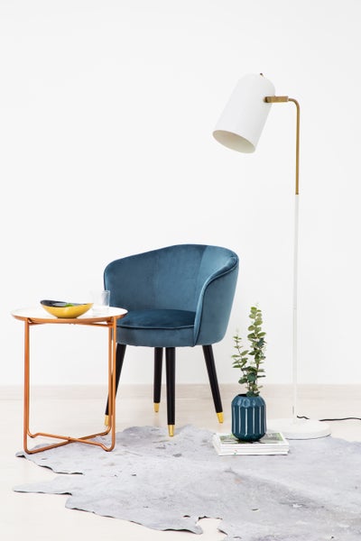 Minimalistische Stehlampe in Weiß, Skandinavisches Design Wohnzimmer 135 cm | Wohnzimmer Esszimmer Leuchte