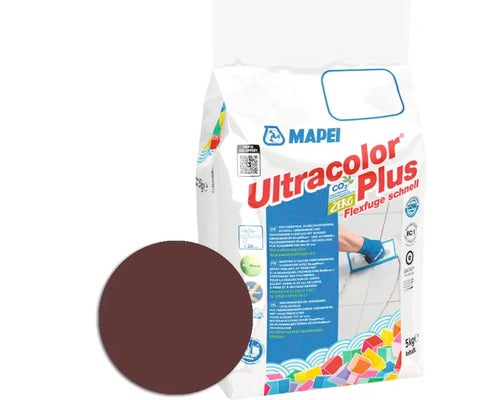 Mapei Ultracolor Plus Flexfuge schnell Mörtelsack mit Farbbeispiel