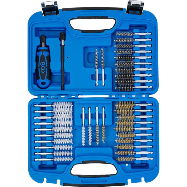 BGS Technic Bürsten-Set im blauen Koffer