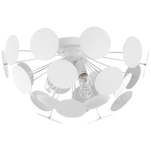 Deckenlampe MARITSA Metall Weiß