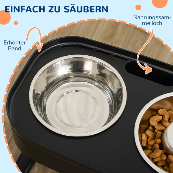 Dekoratives Schild mit einer Zeichentrickdarstellung eines Professors an einer Tafel mit wissenschaftlichen Formeln.