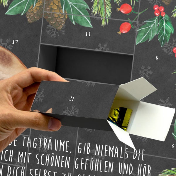 Mr. & Mrs. Panda Befüllbarer Adventskalender Hund Marienkäfer - Schwarz