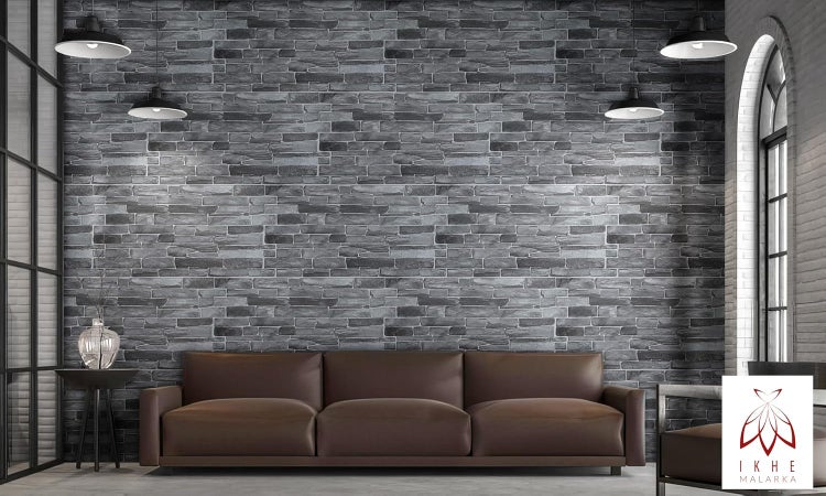 0,4m² 3D PVC Kunststoff Verkleidung Paneele Steinoptik Wandpaneele Wandverkleidung Decke Deckenpaneele Fliesen Imitat 90x48cm (CPVC01)