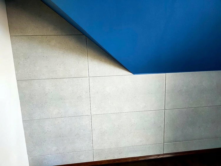 Betonoptik Imitat Paneelen aus Polystyrol XPS Styropor Deckenpaneelen Wandpaneelen 3mm dick - 100x50cm 0,5m² 4114XL