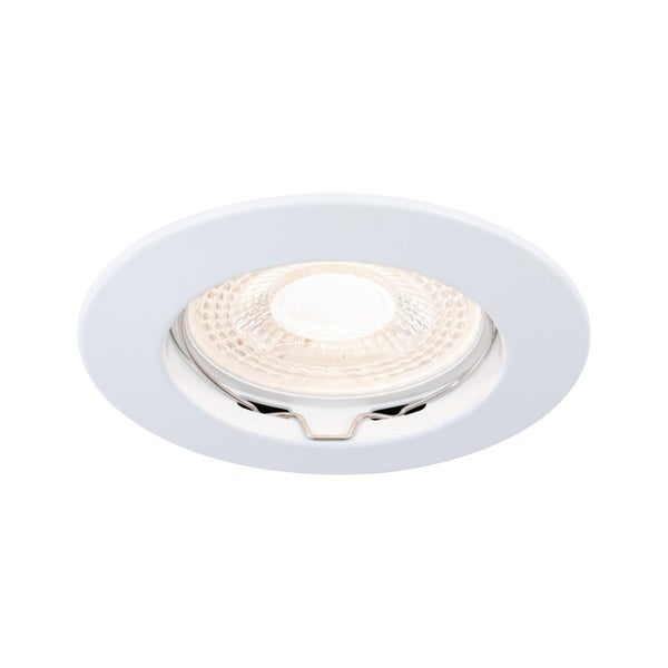 Premium Einbauleuchte IP44 rund 79mm GU5,3 max. 50W 230/12V dimmbar Weiß